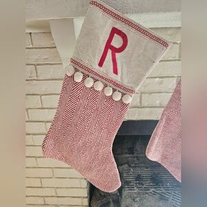Kirkland's Christmas Stocking Letter R